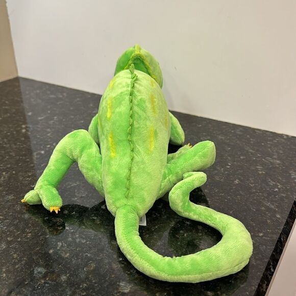 Chameleon Plush Toy - 15 inch Green Stuffed Toys Realistic Chameleon - Picture 5 of 9